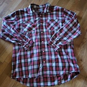 Carhartt Plaid Mens Lightweight Button UP XXL